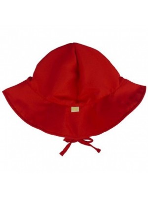 Chapéu Com Proteção Solar FPU50+ Vermelha - Eco Kids Place