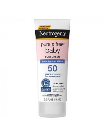 Protetor Solar Neutrogena Pure E Free Baby Fps 50  88Ml