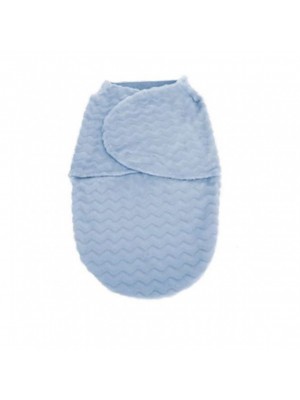 Saco De Dormir Baby Super Soft Azul - Buba