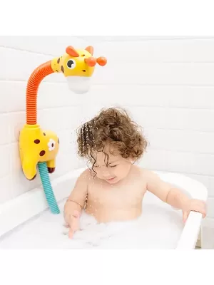 Chuveirinho Girafa Infantil Com Ventosa Buba